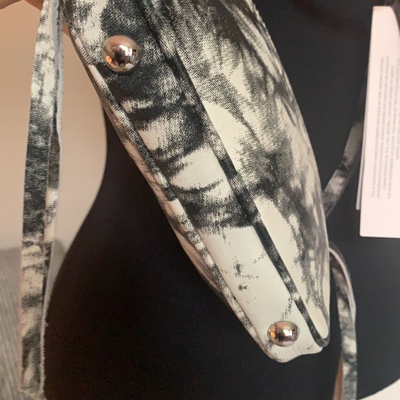 NWT leather tie dye crossbody handbag by Aimee Kestenberg - Picture 13 of 13